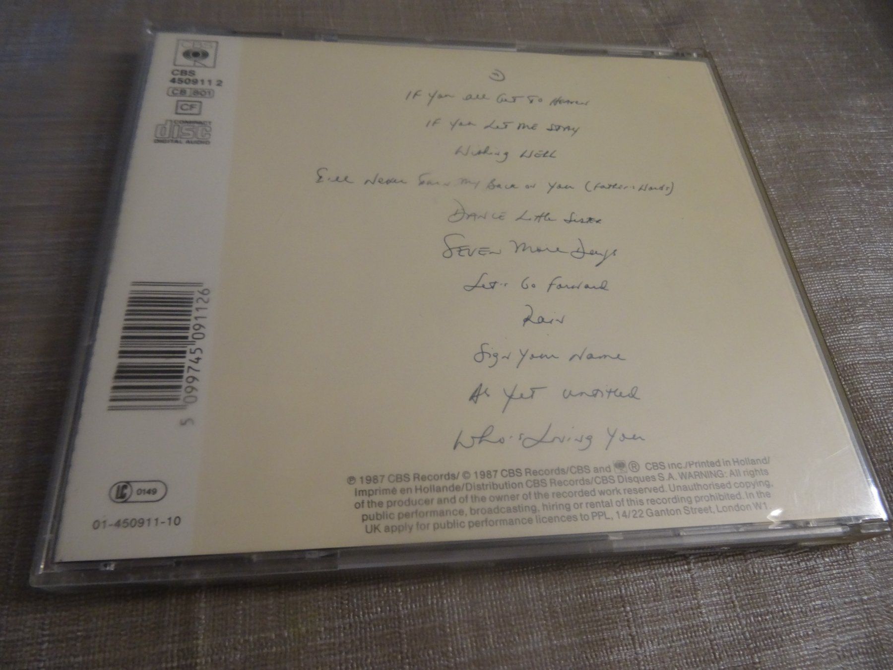 CD: Terence Trent D'Arby CD – Introducing – Usato da Olten venduto da Disc-Ausverkauf 1