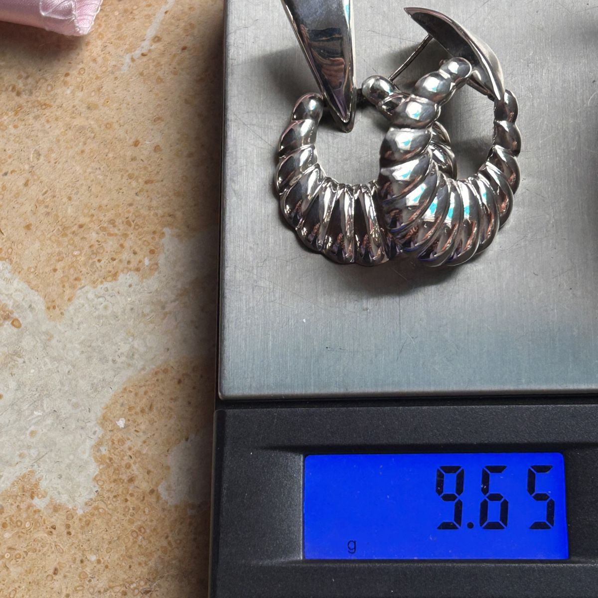 Orecchini pendenti & Orecchini a lobo: Ohrenringe Ovale Muschelringe( echt silber) – Nuovo e nell'imballaggio originale da Basel venduto da bellespirit 6