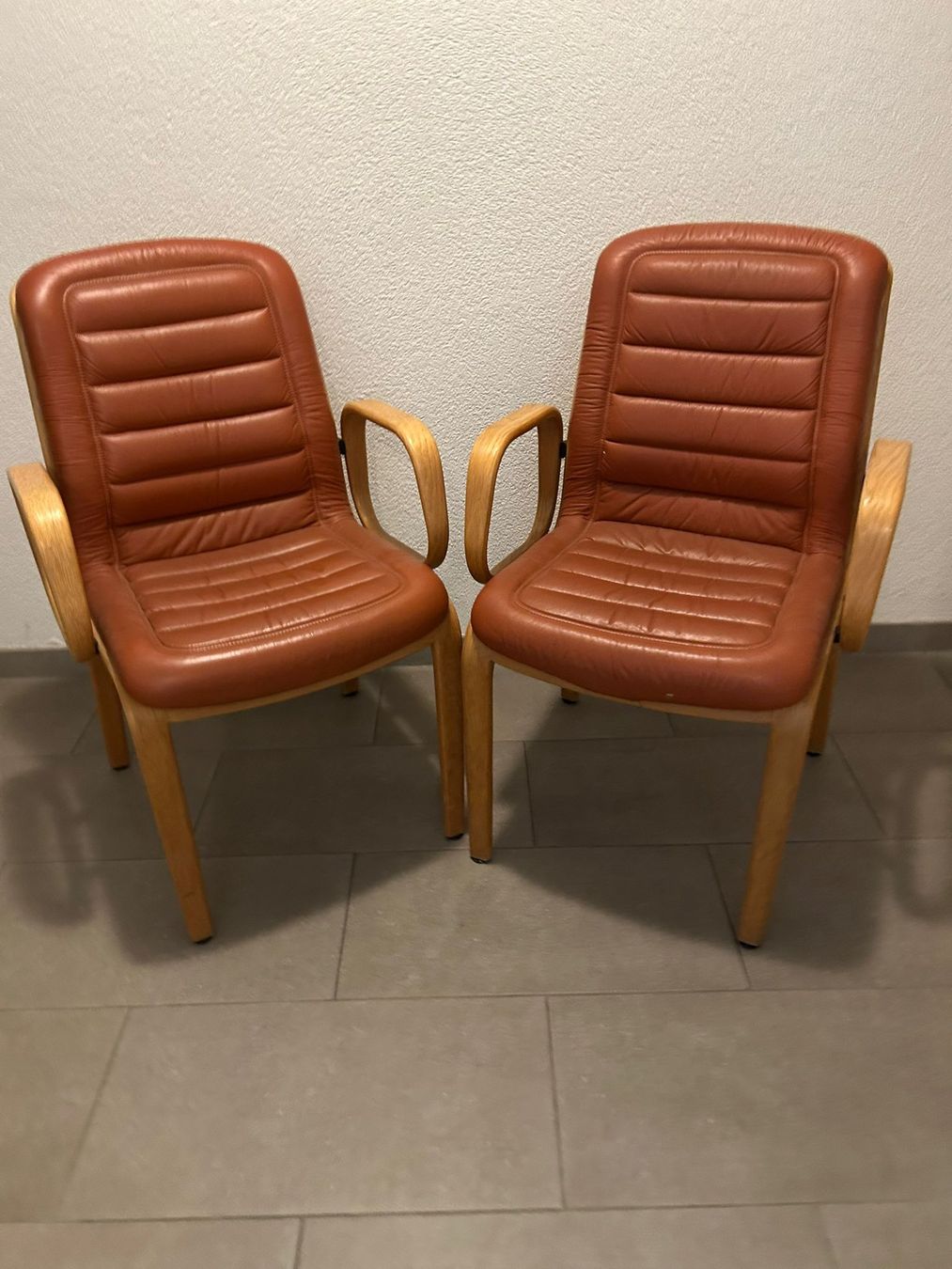 Giroflex Sessel: Paire de fauteuils Albert Stoll - Giroflex – Gebraucht aus Echallens von VintageMann