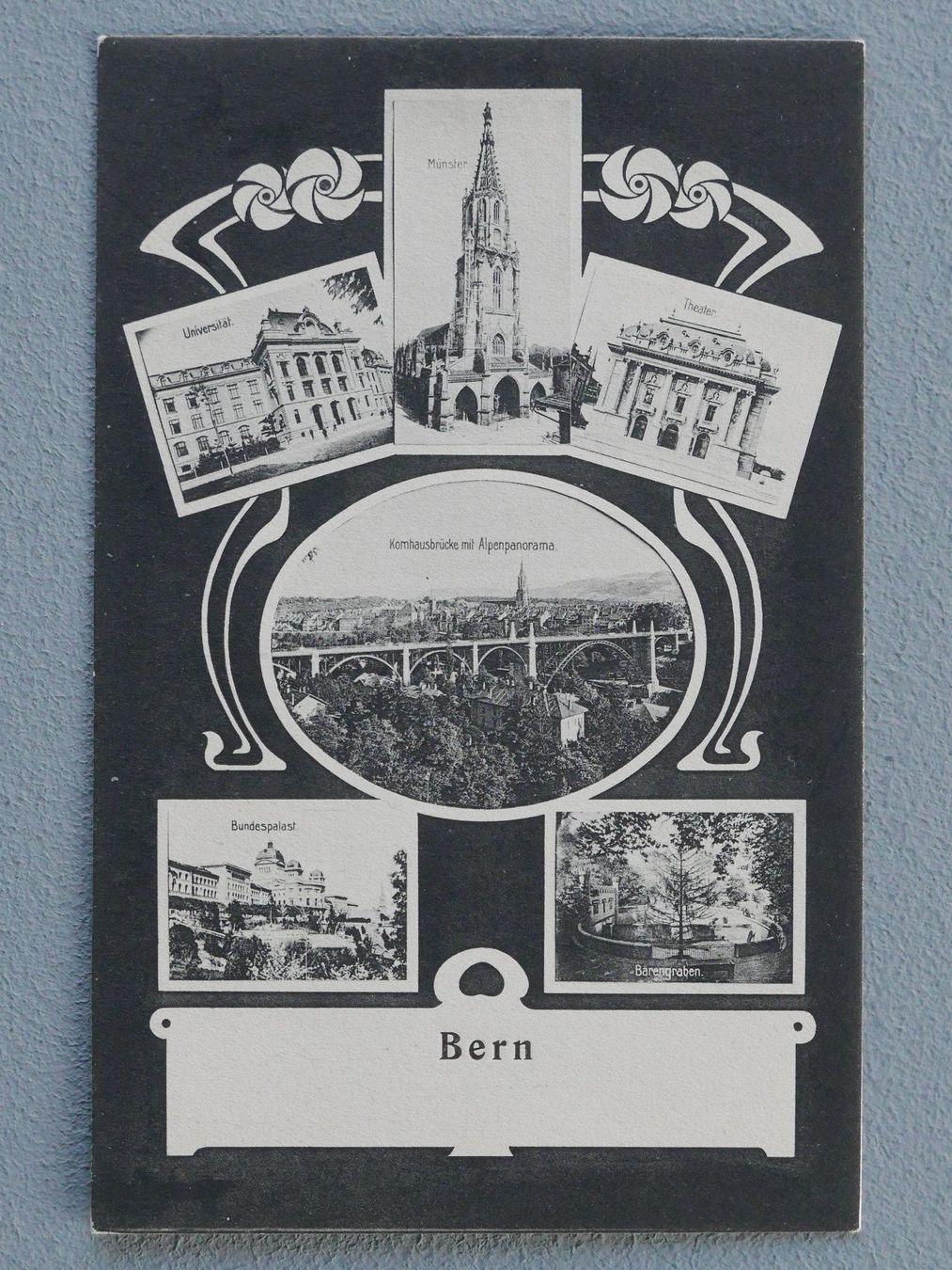 Ansichtskarten: 2 ANTIKE ANSICHTSKARTEN OSTER-GRUSS STADT BERN – Gebraucht aus Balgach von Zwischenraum 1