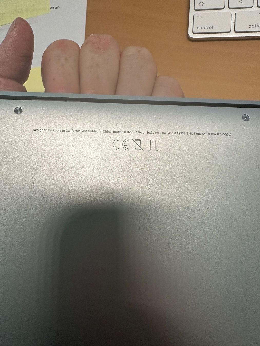 Apple Portables: MacAir A2337 (MacBook Air 2020, 13") – Défectueux à Aarau par bau_lp5q 2