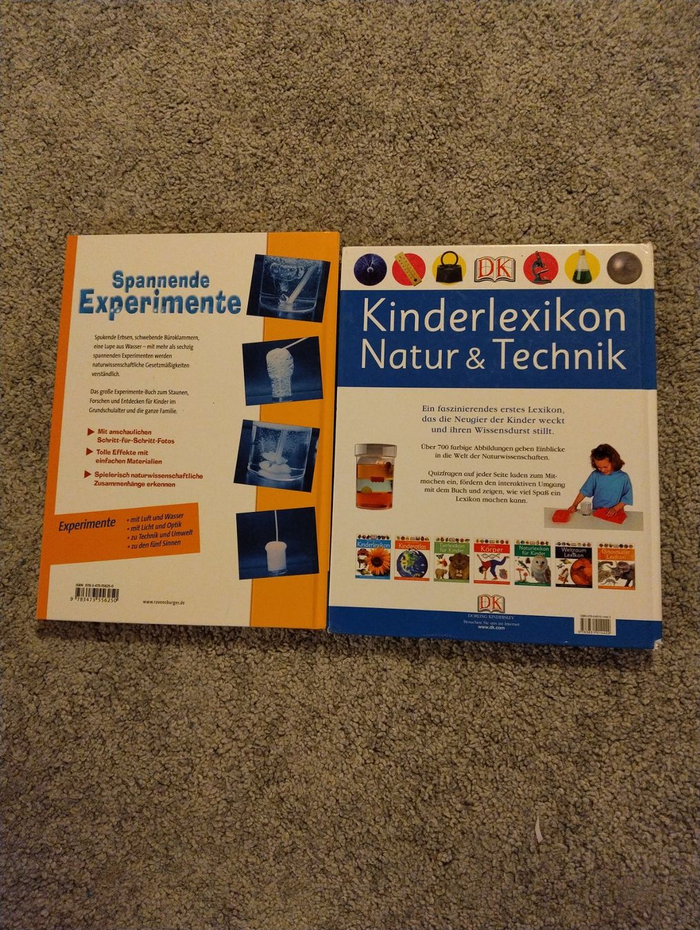 Bücher: Spannende Experimente. Kinderlexikon Natur & Technik – Gebraucht aus Oberdorf NW von niederj 1