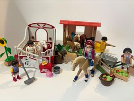 Playmobil Set: Pferdestall und Pferdebox