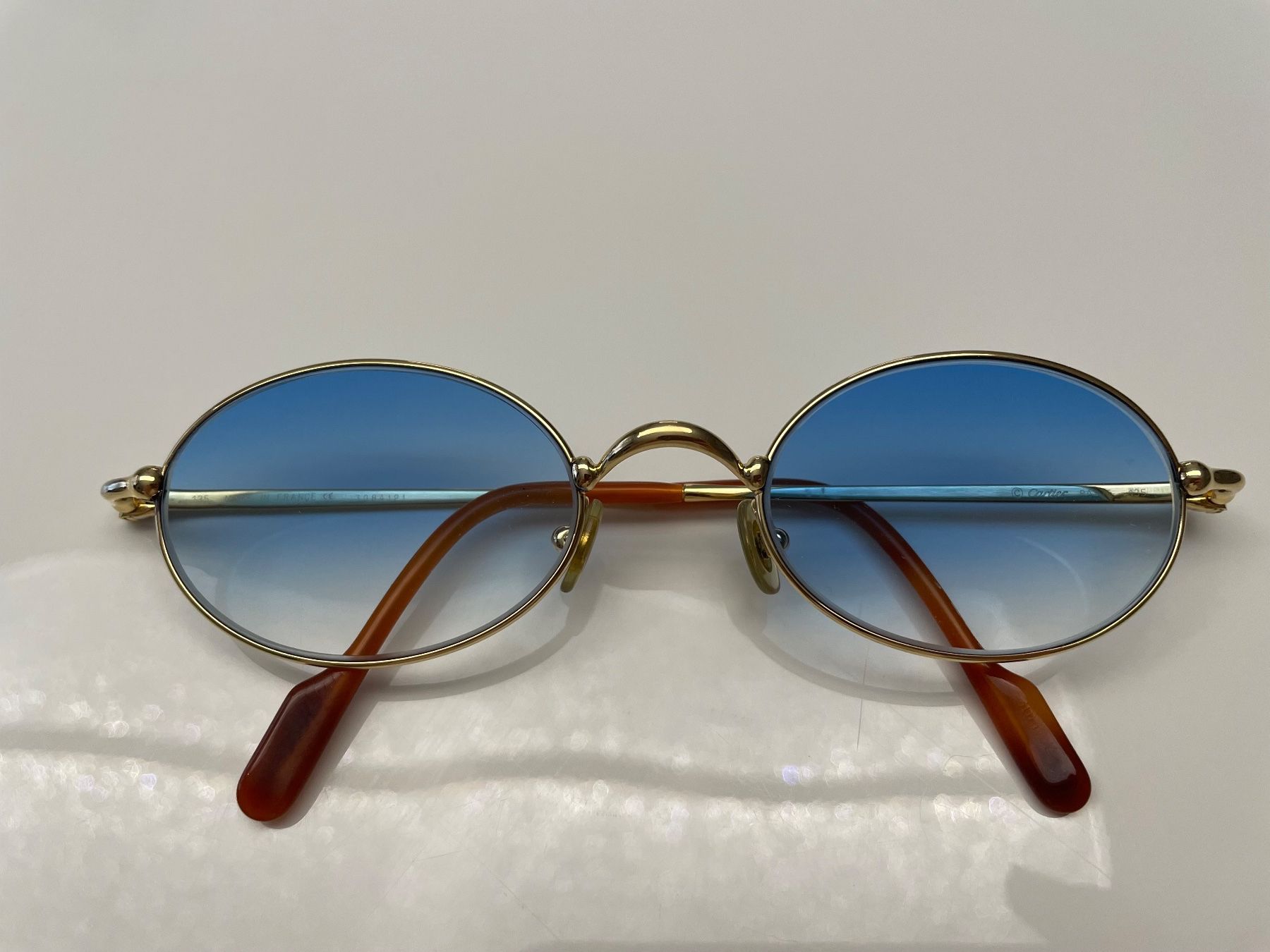 Cartier Occhiali & Lenti: Lunettes Cartier Ovale Or – Usato da Bottens venduto da 2Lens 4