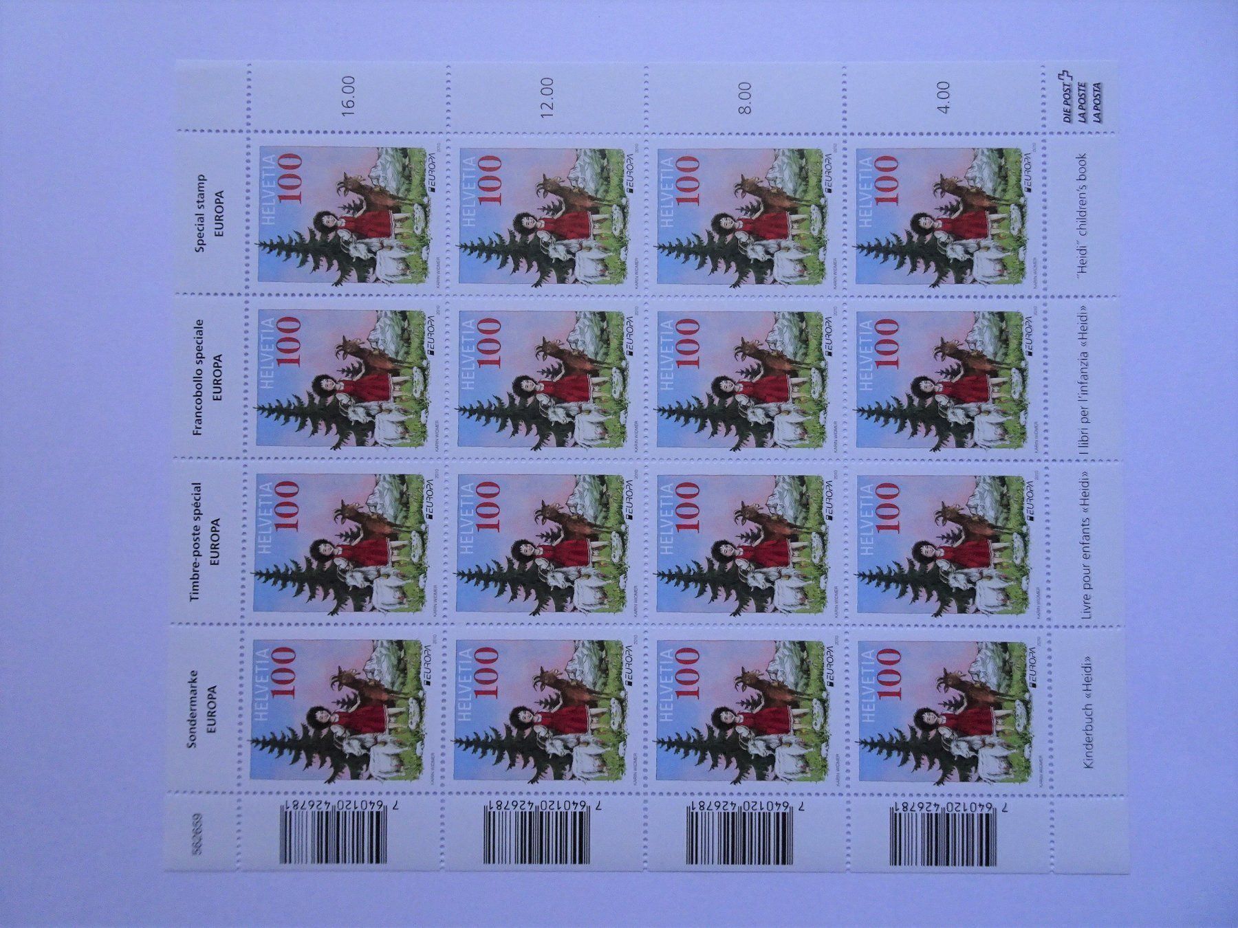 Alle Briefmarken: 2010** – Neu (gemäss Beschreibung) aus Aadorf von Chnorli-Furz