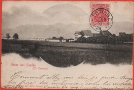 Gruss aus HURDEN (Ct. Schwyz) mit Strandkneipe