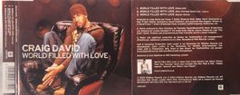 CRAIG DAVID - WORLD FILLED WITH LOVE