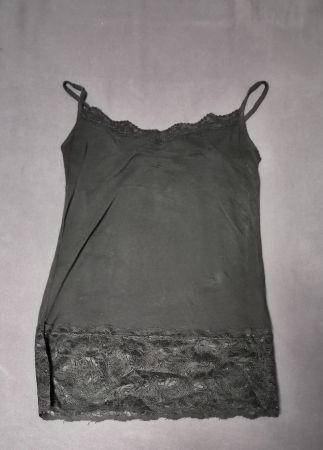 Trägershirt von Yes or No Schwarz Grösse M