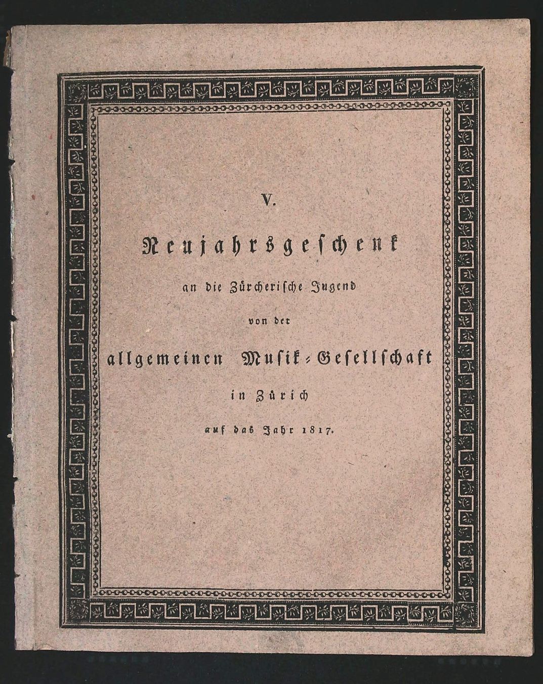 Stiche: Rigi Staffel  Neujahrsblatt 1817 – Gebraucht aus Rafz von Helvet32 1