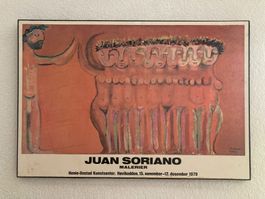 Juan Soriano, Apolo y las musas, Kunstplakat a/Holz,47/70