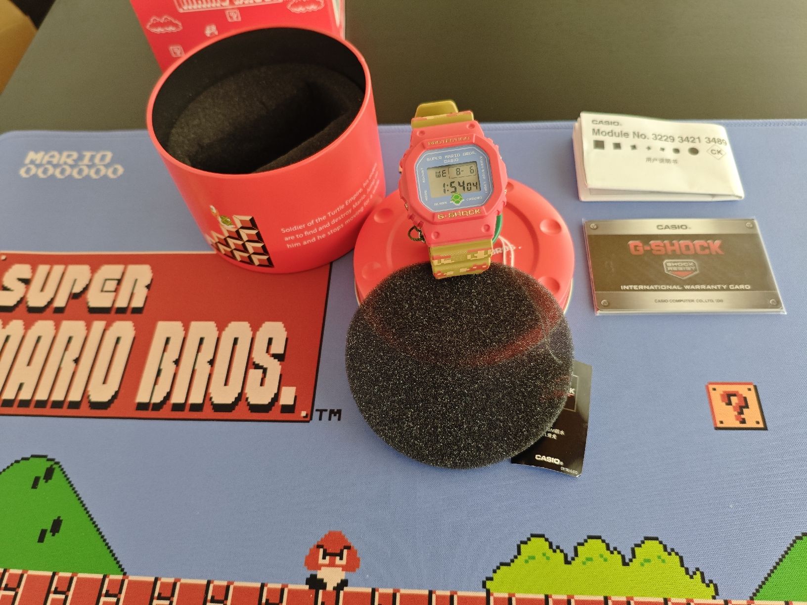 Casio G-Shock x Super Mario Bros. Limited Edition Rare! (Neu und ...