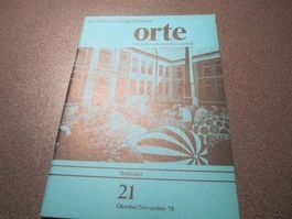 Orte Schweizer Literaturzeitschrift 21