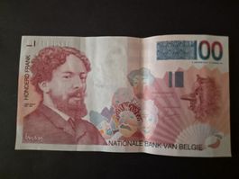 Belgique 1995-2001 100 francs P147