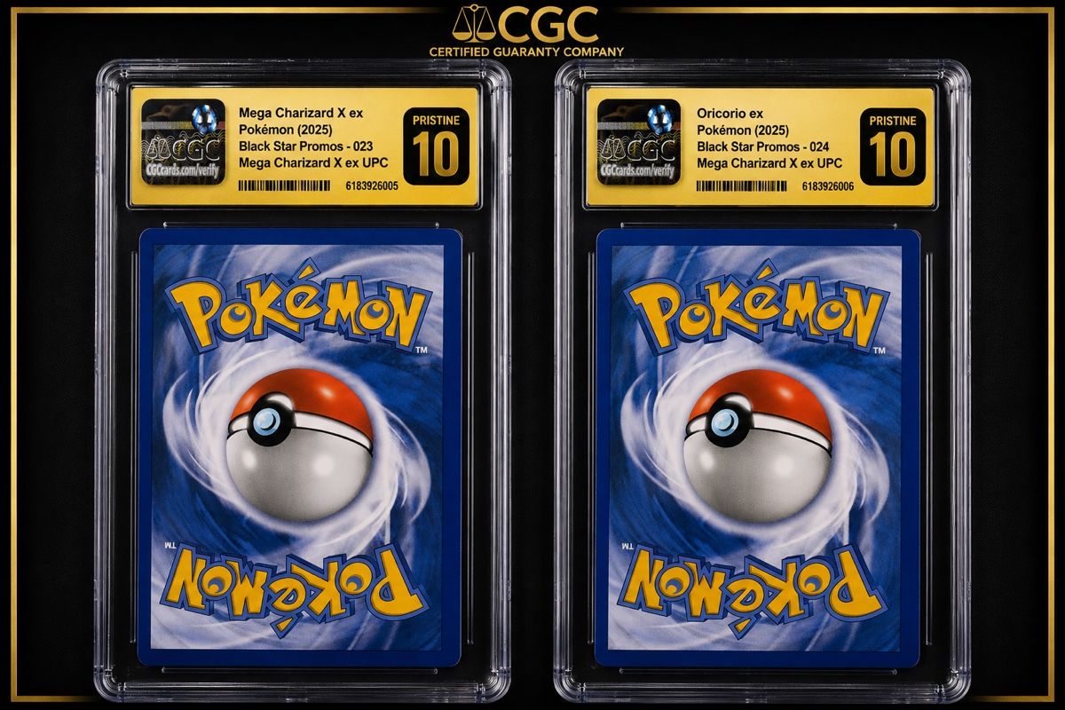 Pokémon Sammelbilder & Trading cards: CGC Pristine 10 Sequential Set—Mega Charizard X&Oricorio ex – Neu (gemäss Beschreibung) aus Niedergösgen von PokeZone 1