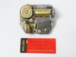 Reuge Musikdose Man müsste nochmal 20 sein Swiss Made