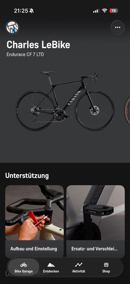 Canyon Velos: Canyon Endurance CF7 LTD – Gebraucht aus Therwil von flo_7wsg