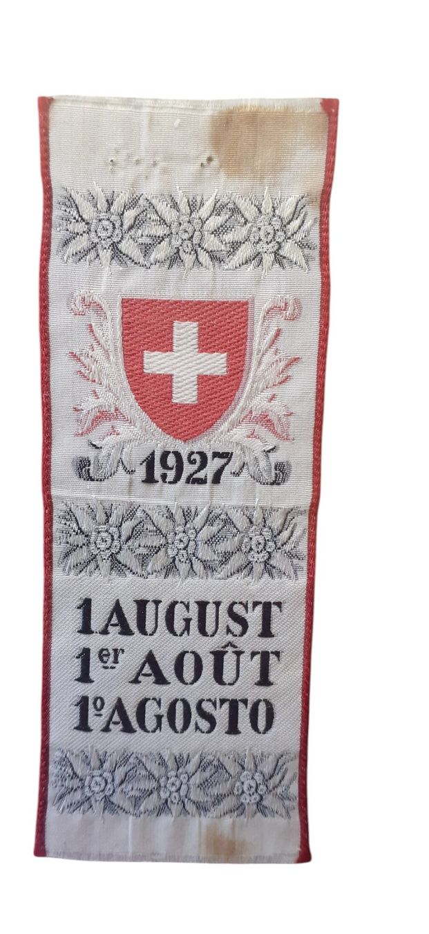 Toppe: Abzeichen 1. August 1927 – Usato da Mörschwil venduto da antiksalon