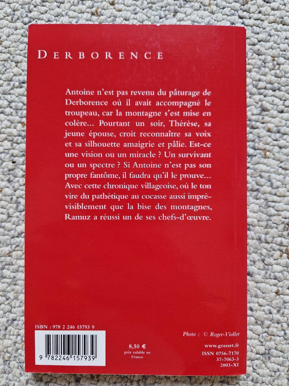 Bücher: Derborence - Charles-Ferdinand Ramuz – Gebraucht aus Hettlingen von mat_8pg6 1