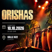 Orishas Zürich, Sa 10.10.2026, Stehplatz, Halle 622