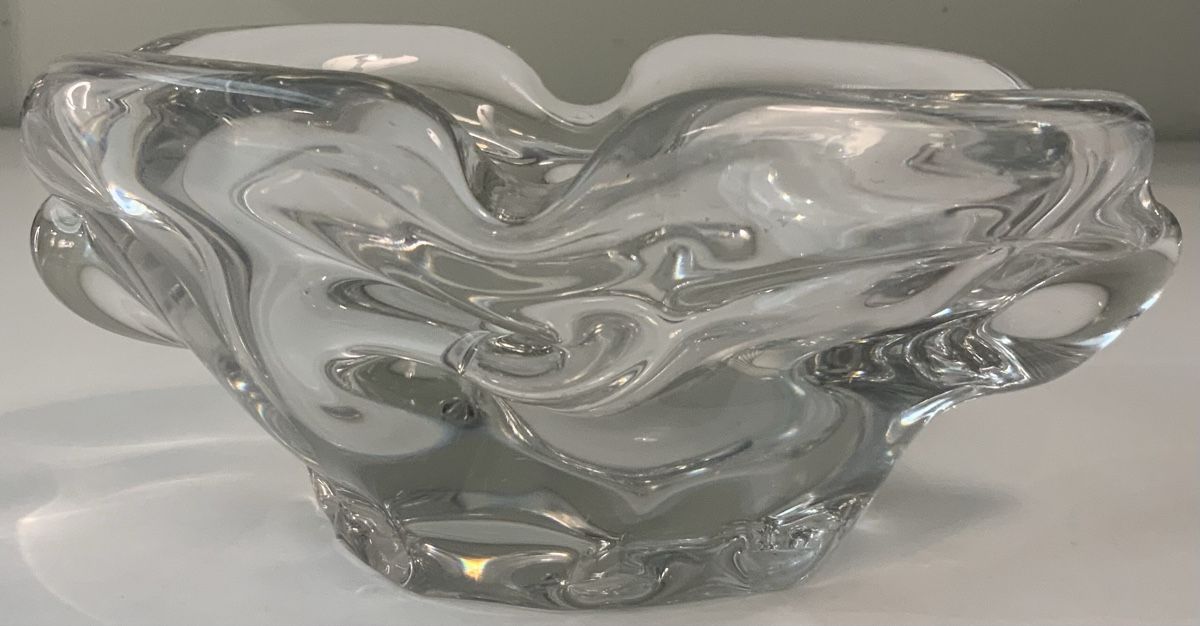 Portacenere: Cendrier/ vide poche en cristal – Usato da rolle venduto da Tontonjulot