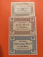 Wetzlar 1918 Kriegsnotgeld – 5/10/20 Mark – seltene 20 Mark 