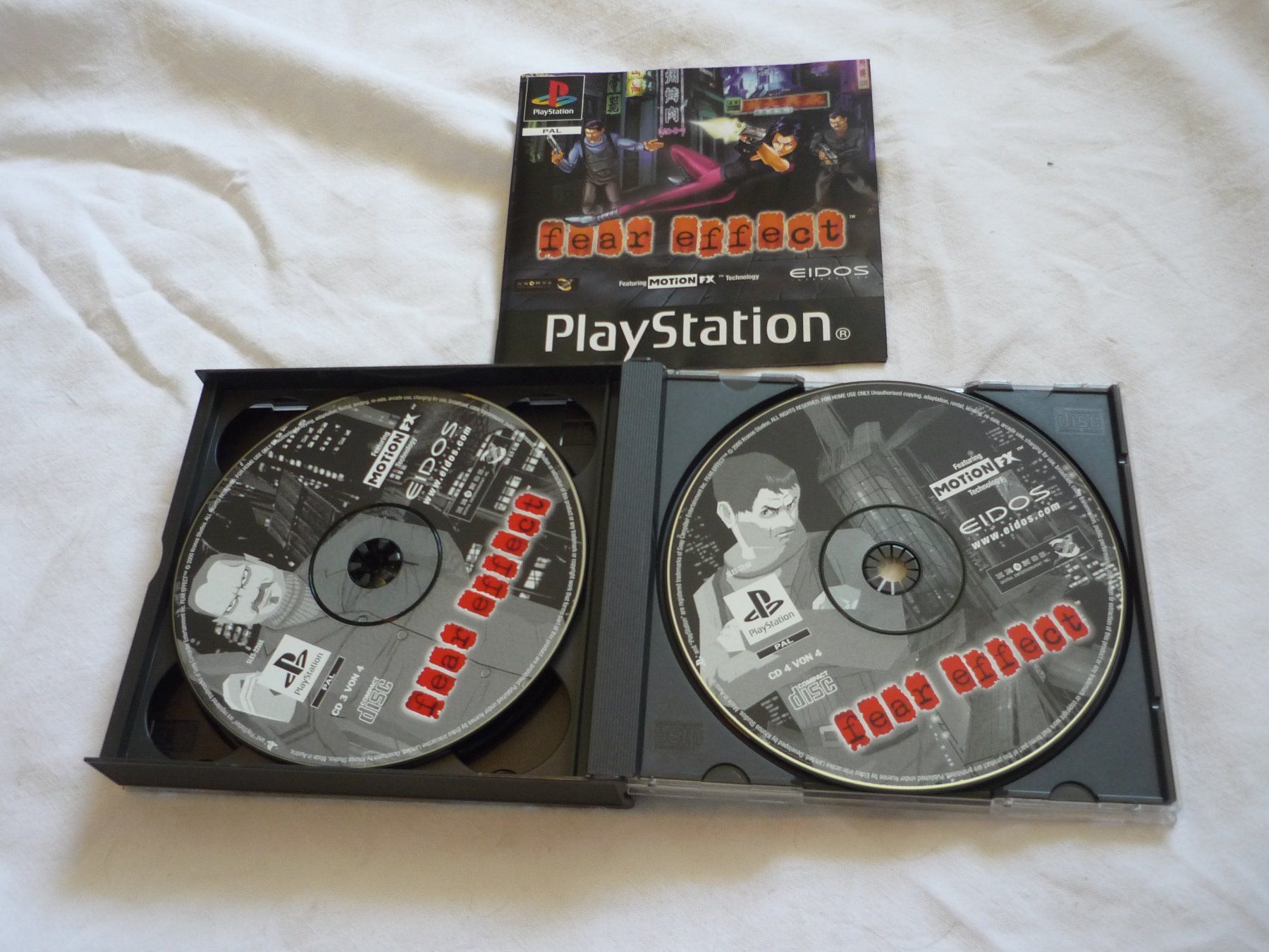 Sony Spiele: Videospiel - PS1 Playstation - Fear Effect – Gebraucht aus Beringen von zzRegal 4