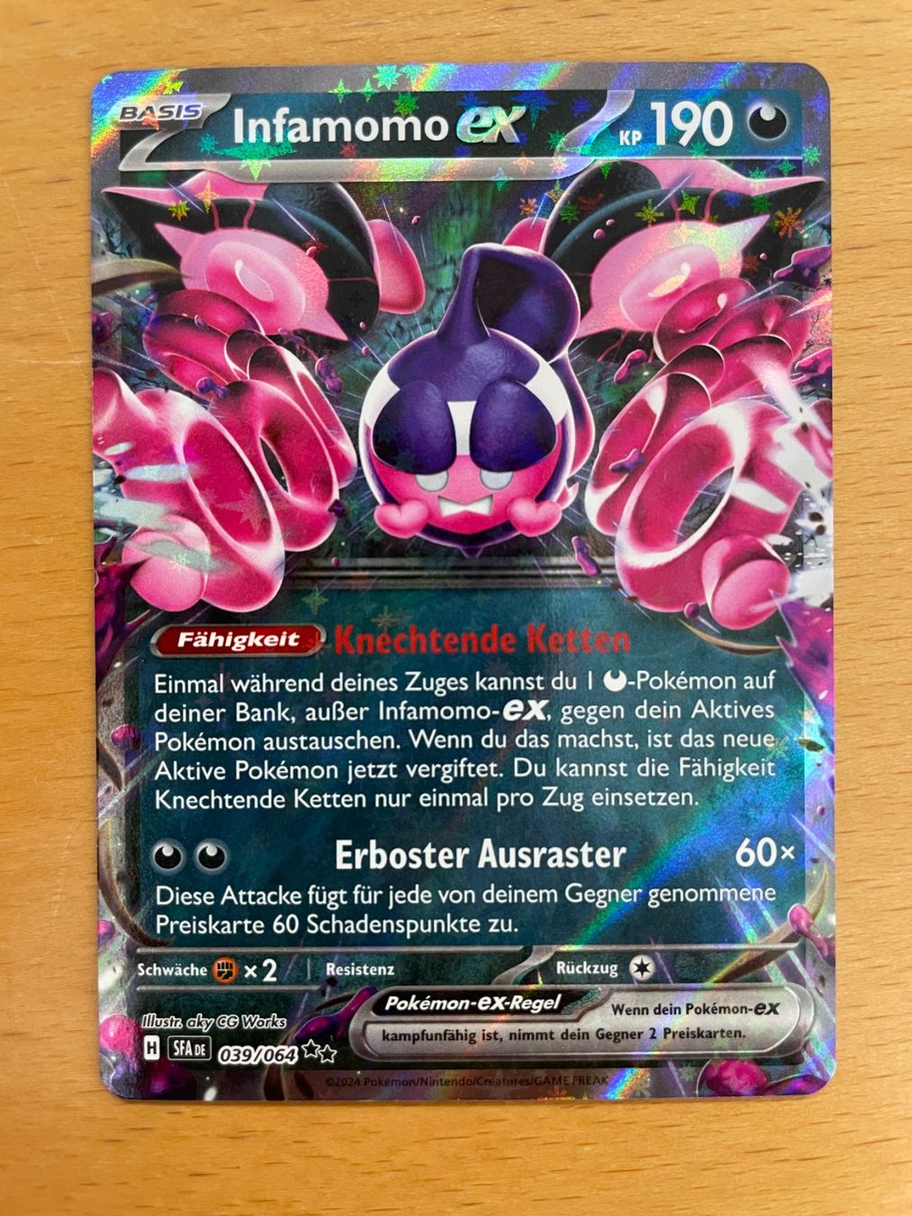 Pokémon Carte collezionabili: Pokemon Infamomo eX (Versand gratis) – Nuovo (secondo la descrizione) da Chur venduto da Angerson