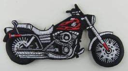 MOTORRAD - Aufnäher - Aufbügler - Stickerei - 10,8x5,8cm