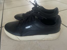 Puma Damen Sneakers, memoryfoam Gr.39, Schwarz - Top Zustand