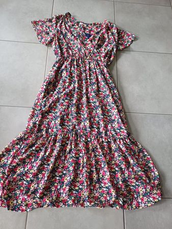 Robe longue fleurie marque Lili & Lala
