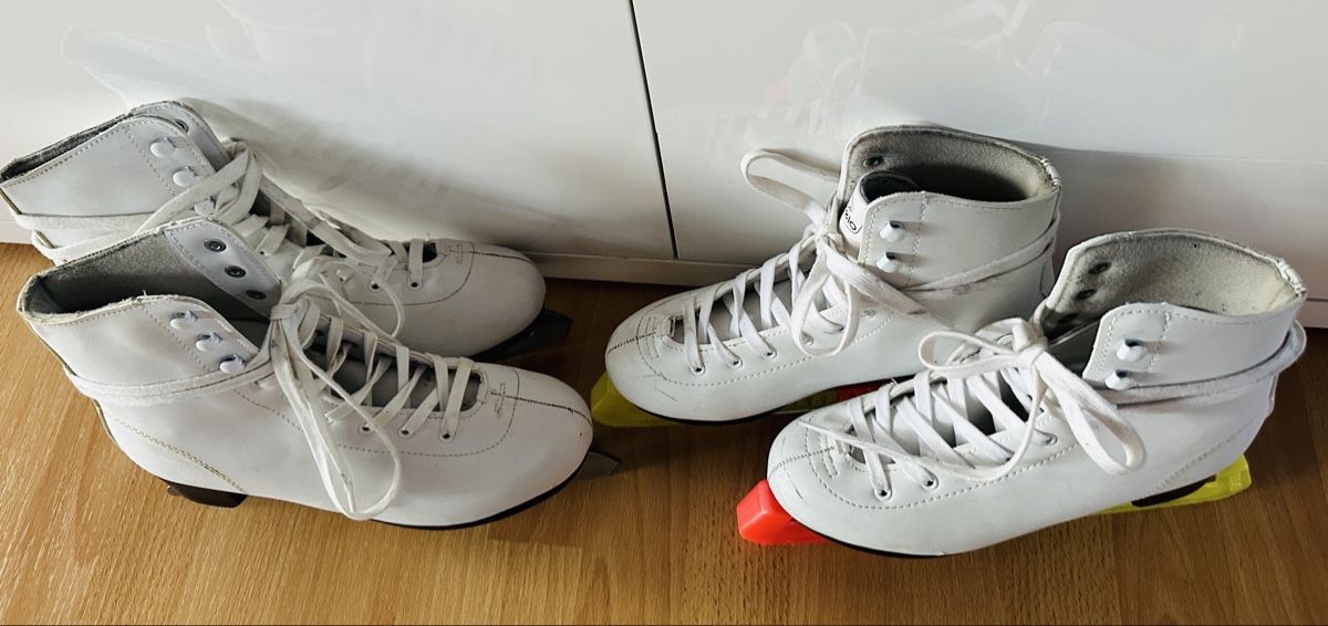 Pattini da ghiaccio: Schlittschuhe im Set & Tasche – Usato da Thalwil venduto da Mathilda2010 1