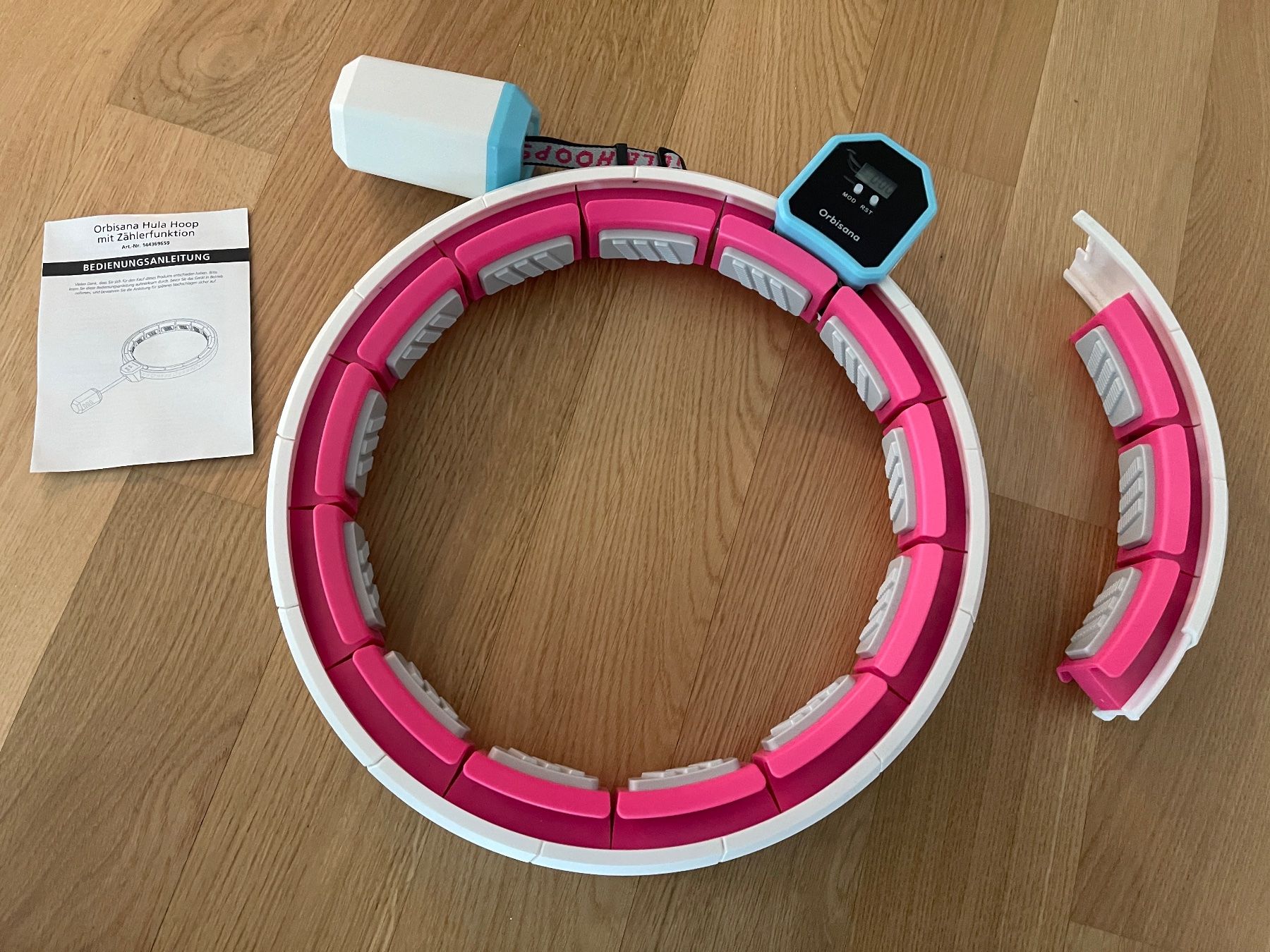 Hometrainer: Hula Hoop mit Gewicht und verstellbar – Gebraucht aus Kloten von nicmau289