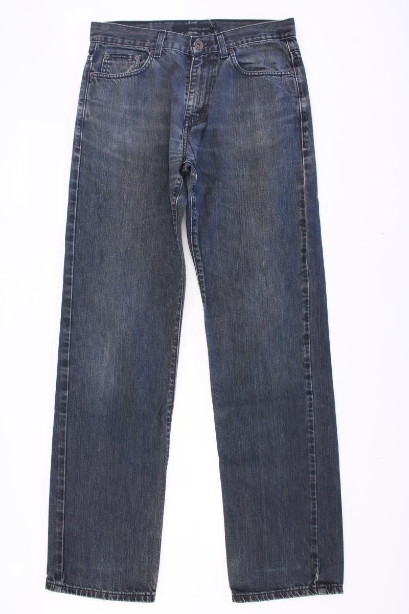 Jeans: Calvin Klein Straight Jeans Gr. W30 blau – Gebraucht aus Neustadt an der Waldnaab von SecondLifeFashion