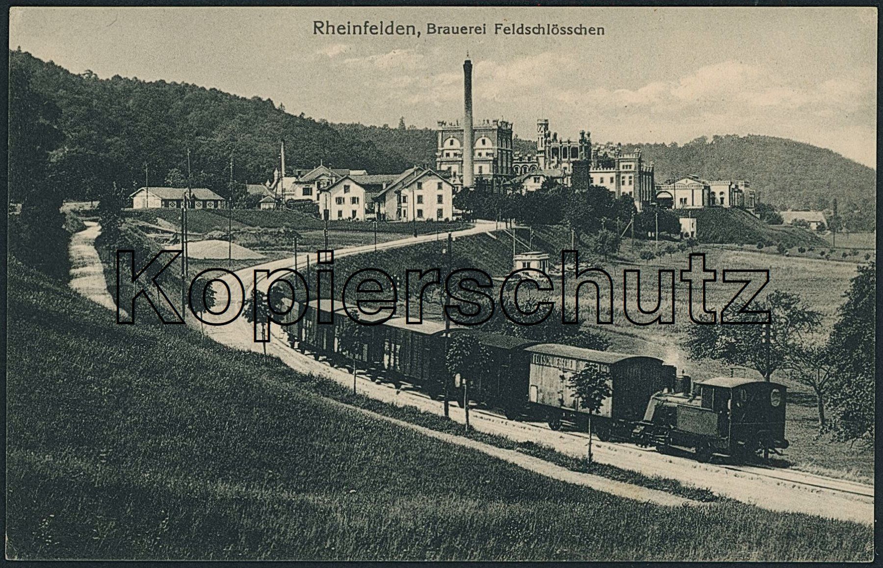 Cartoline postali: AG Rheinfelden - Bahn - Brauerei - Bier – Nuovo (secondo la descrizione) da Schindellegi venduto da leecollect