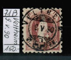 St.Helvetia Nr.71B - VELTHEIM - signiert