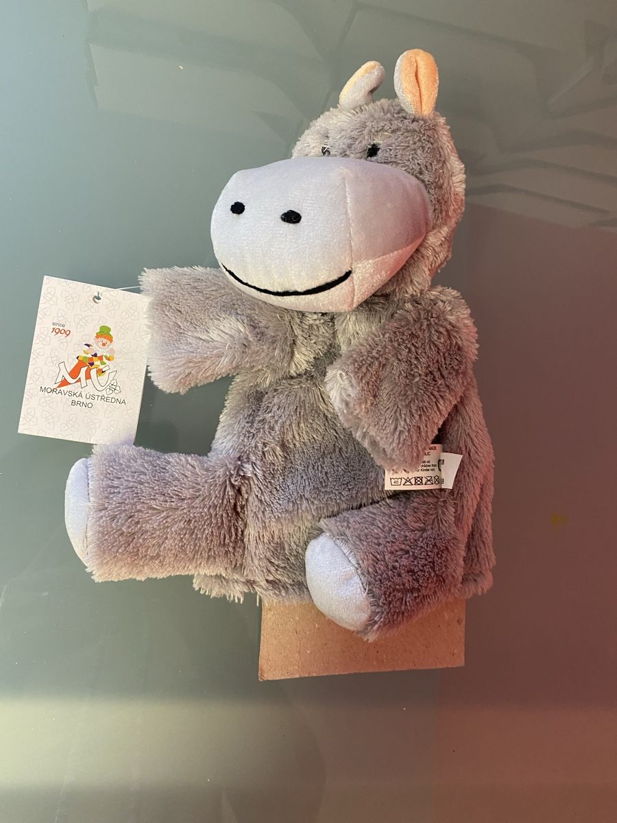 Giocattoli: Handpuppe Nilpferd, Neu & OVP – Nuovo e nell'imballaggio originale da Siebnen venduto da Diit