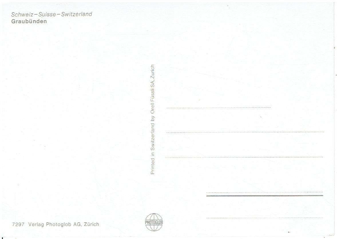 Cartes postales: Graubünden – D'occasion à Flims - Dorf par Stagediver 1