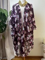 Kimono American Eagle Outfitters fleuri L-XL bon état