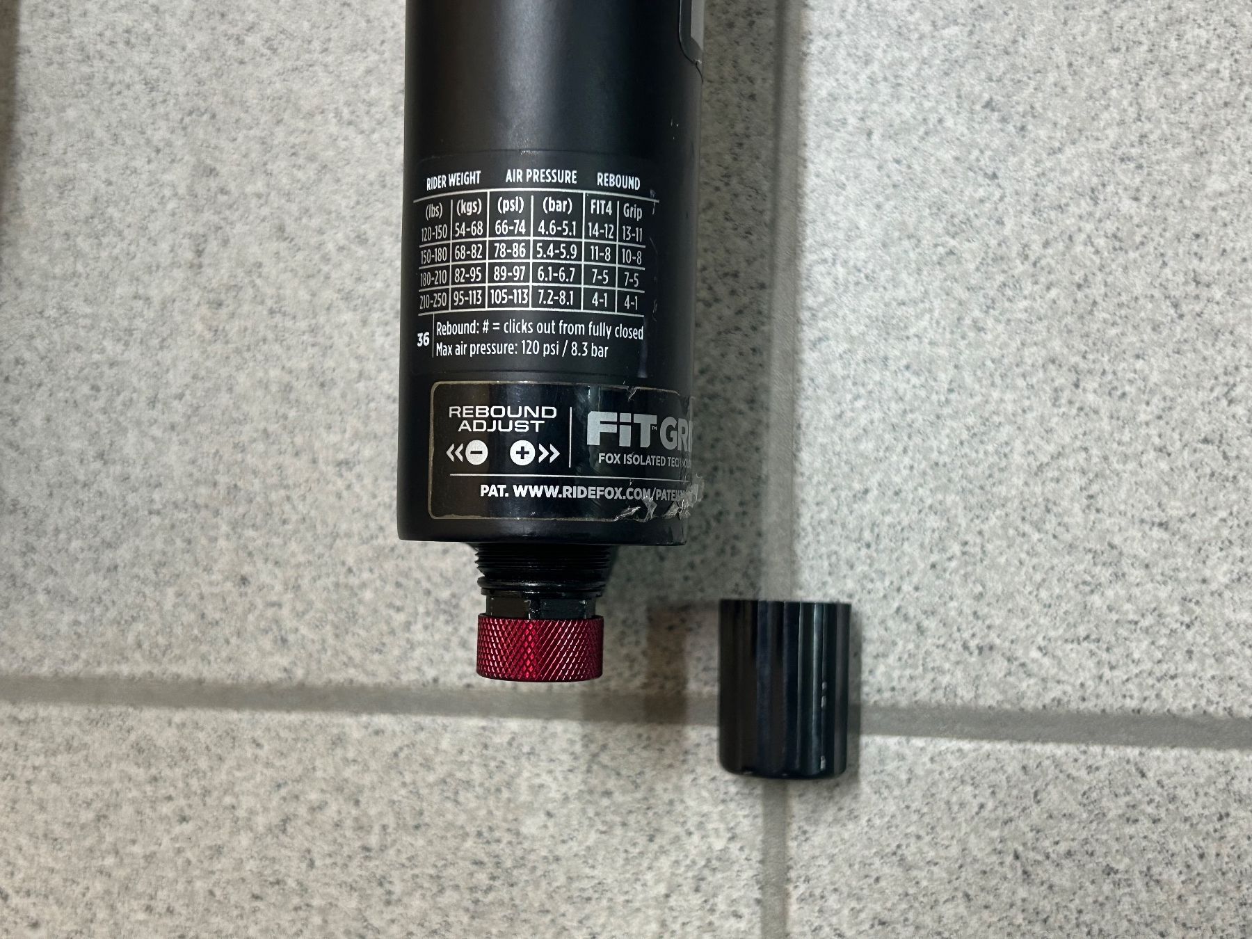 Fox Pezzi di ricambio: Fox 36 Float Performance 27.5 / 27.5+ 160mm ab Service – Usato da Mund venduto da Istrupi 8
