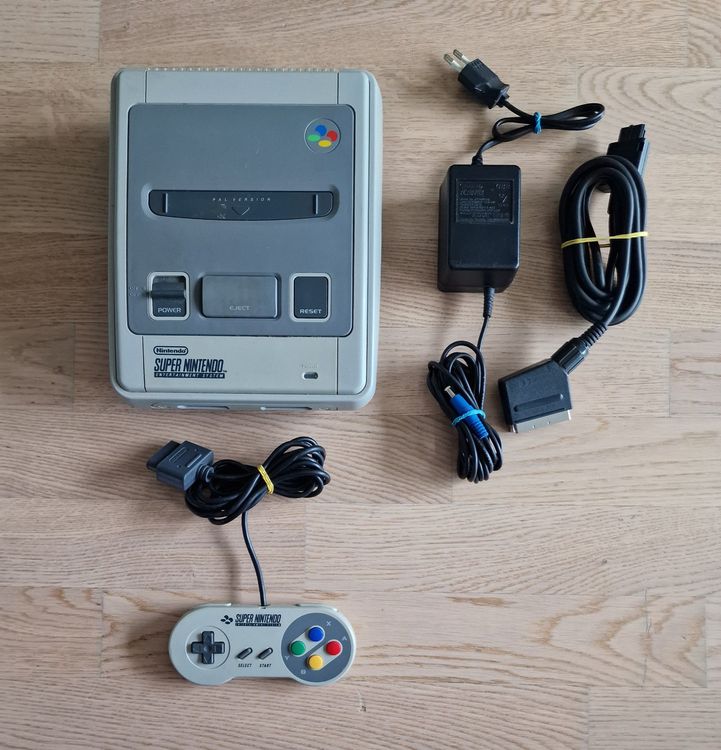 Super Nintendo Snes Konsole Komplettset Schnelle Lieferung Kaufen Auf Ricardo