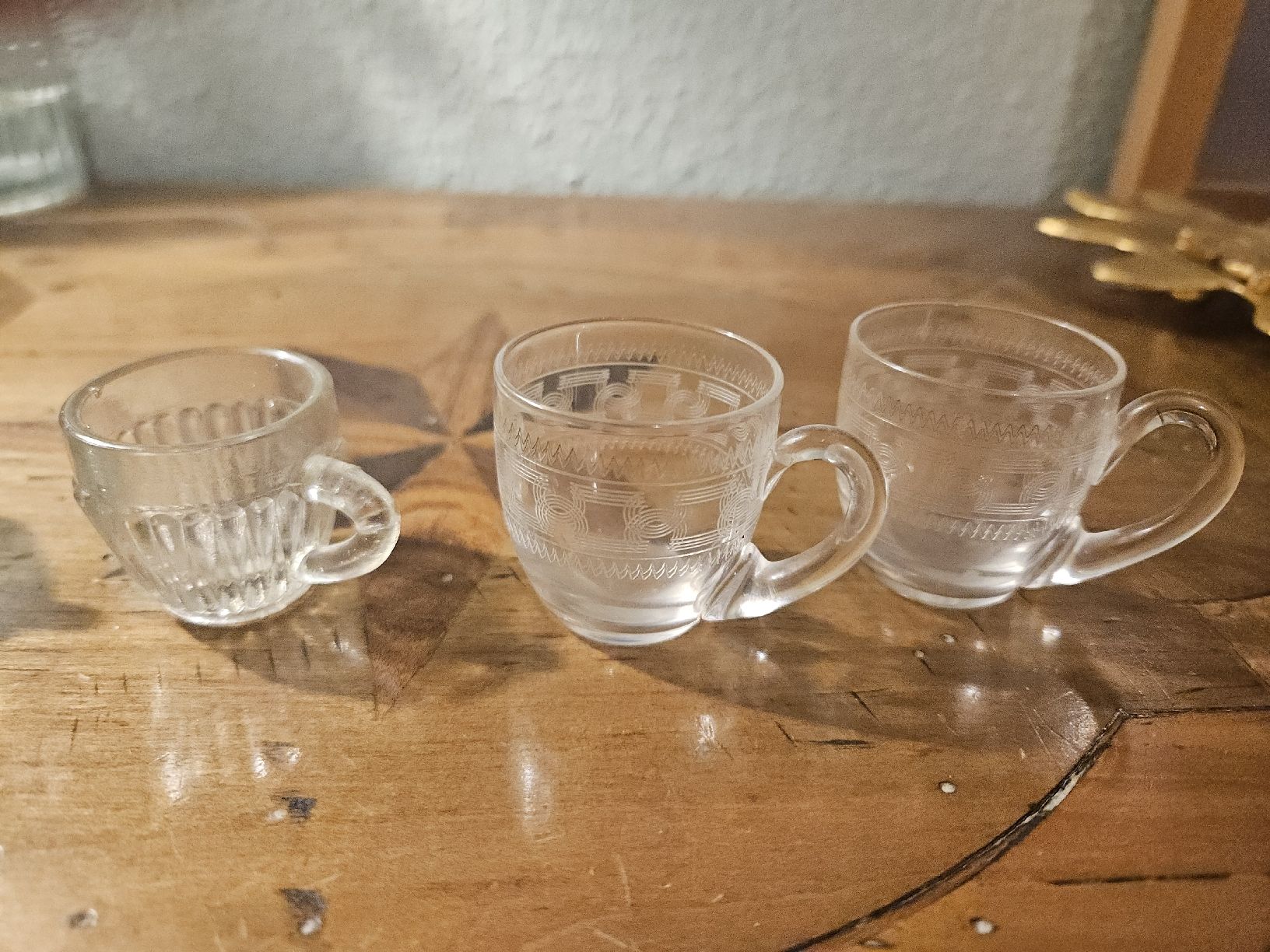 Bicchieri: 5 verres à liqueur circa1890 – Usato da Thônex venduto da lacomtessedesfees 2