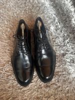 Herren Schuhe Bruno Magli Leder schwarz Grösse 42