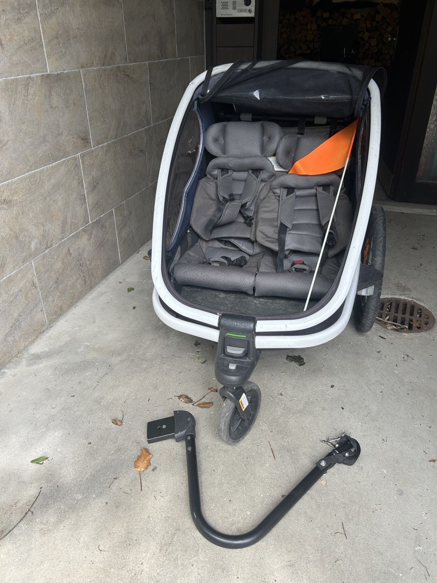 Hamax Rimorchi: Hamax bike trailer/ stroller – Usato da Uerikon venduto da elizabeth.da 1
