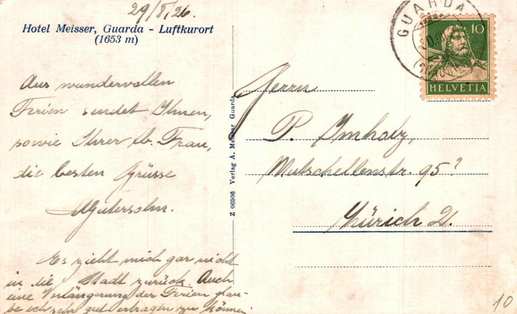 Cartes postales: Guarda (Unterengadin) – D'occasion à Bronschhofen par Astore 1