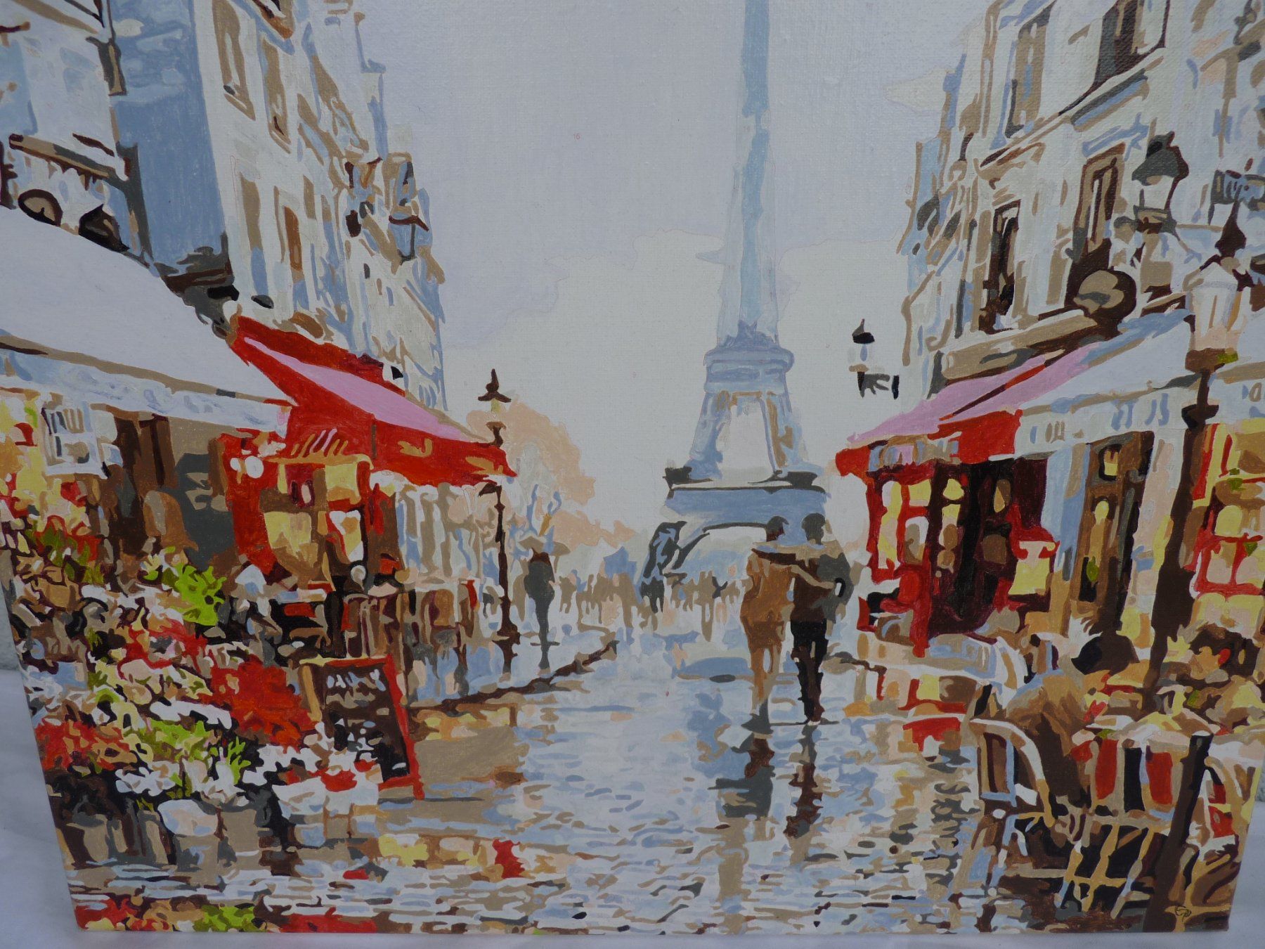 Dipinti: Bild- Gemälde? Paris 49x39cm ohne Rahmen – Usato da Küsnacht ZH venduto da zoliboli01 6