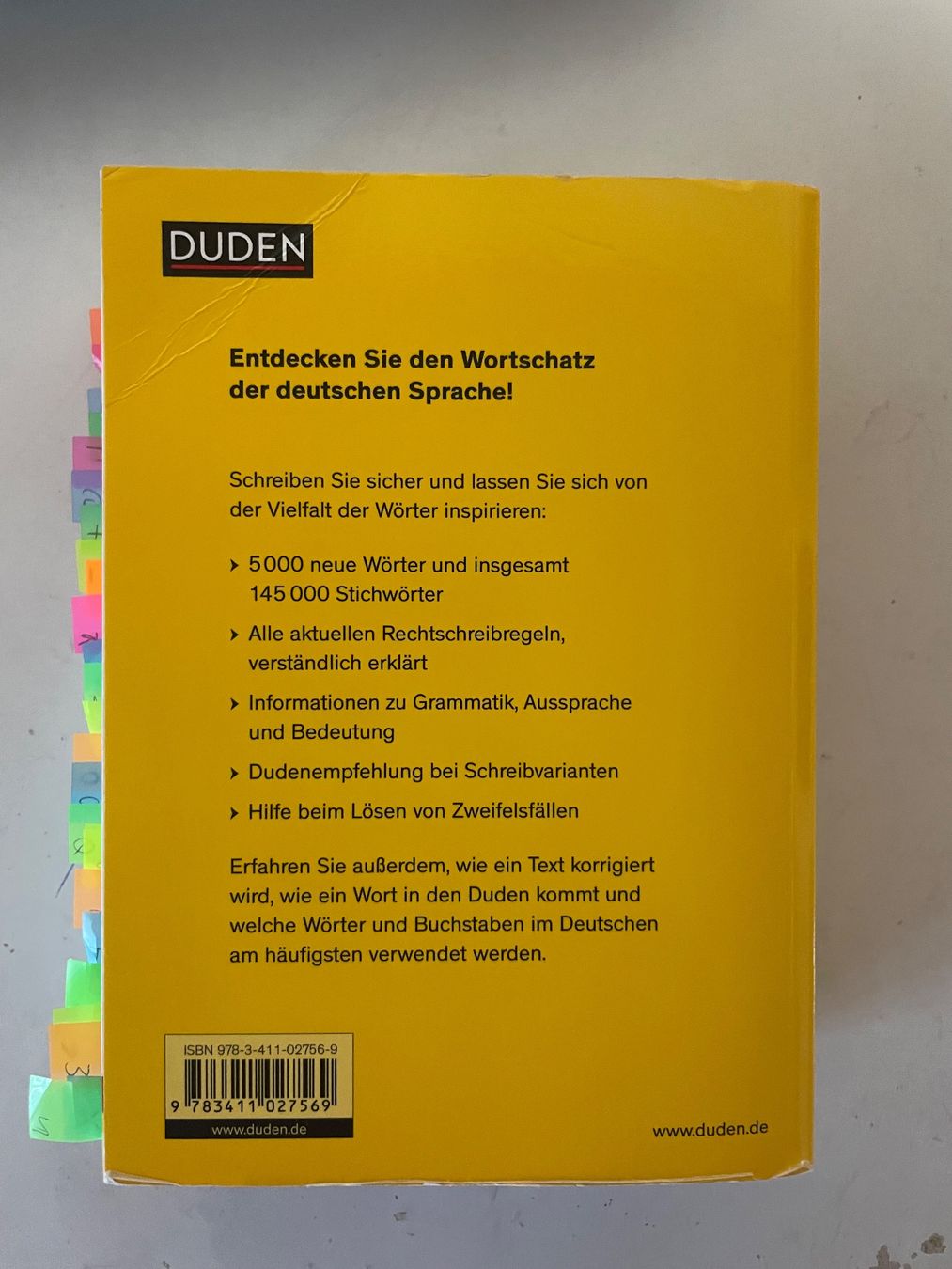 Libri: Duden - Die Deutsche Rechtschreibung – Usato da Untersiggenthal venduto da l2_nmok 1