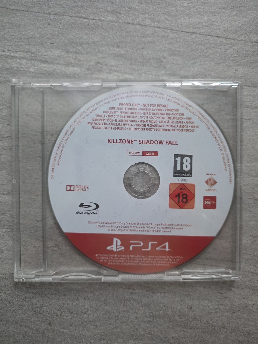 Sony Spiele: PROMO PS4 Game Killzone Shadow Fall – Gebraucht aus Münchenbuchsee von RipiRip