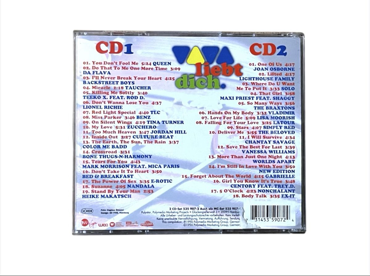 CD: 90s Compilation Bundle - Bravo Hits, GZSZ, VIVA, Stefan Raab – Usato da Luzern venduto da woti-shop 2