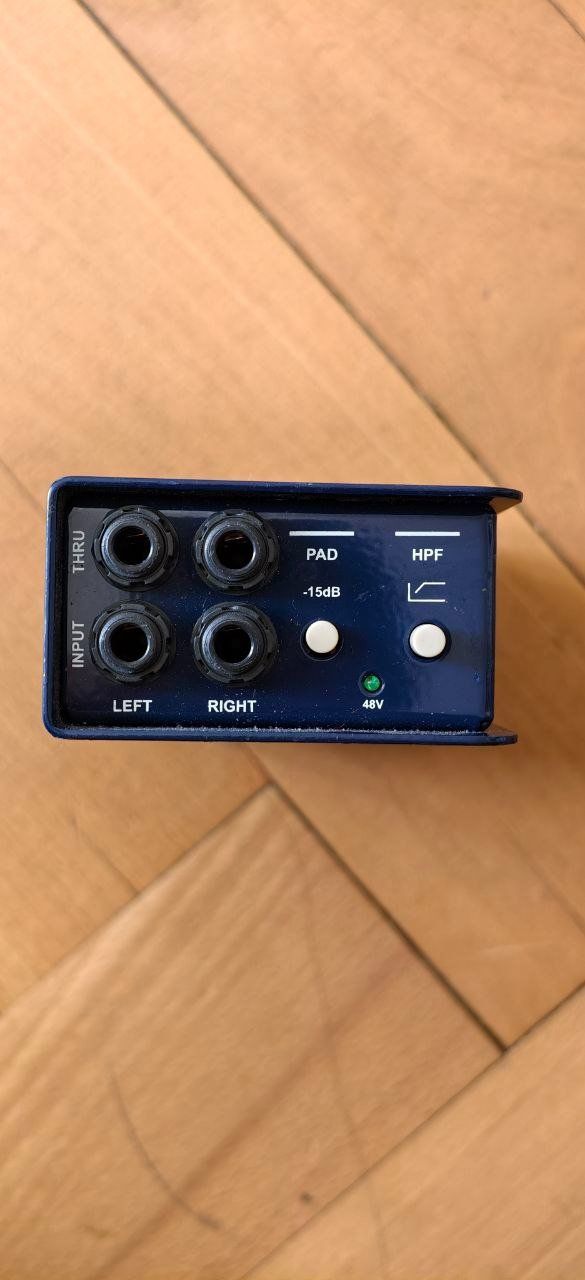 Musikinstrumente: Radial Engineering J48 Stereo Active DI Box – Gebraucht aus Basel von TiSat 2