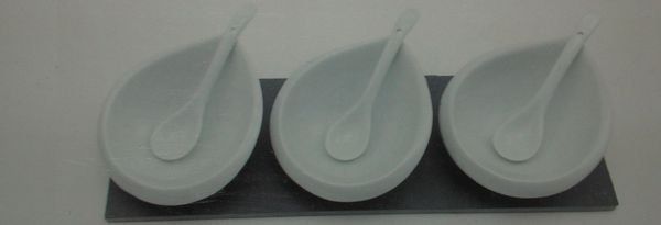 Set di tavolo e panche: Tischset Keramik x 3 – Usato da Thun venduto da Fbchm